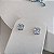 Conjunto Luxo Gravata Azul Banhado a Ródio Branco - Imagem 6