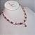 Conjunto Luxo Gravata Rubi Banhado a Ouro - Imagem 4
