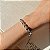 Pulseira Square Cravejada Banhado a Ródio Branco - Imagem 3