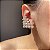 Brinco Ear Cuff Pontos de Luz Banhado a Ouro - Imagem 1