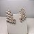 Brinco Ear Cuff Pontos de Luz Banhado a Ouro - Imagem 2
