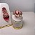 Conjunto Luxo Gota Rubi Banhado a Ouro - Aro 19 - Imagem 6