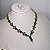Conjunto Luxo Safira Azul e Verde Esmeralda Banhado a Ouro - Imagem 5