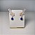 Brinco Ear Cuff Gota Safira Azul Banhado a Ouro - Imagem 4