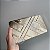 Clutch Metálica Retangular Dourada - Imagem 1