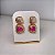 Brinco Organic Aramado Pink Fusion Banhado a Ouro - Imagem 4