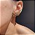Brinco Ear Cuff Leaf Greenery Banhado a Ouro - Imagem 1