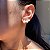 Brinco Ear Cuff Pérola Shell Banhado a Ouro - Imagem 3