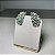 Brinco Ear Cuff Oval Turmalina Banhado a Ouro - Imagem 4