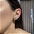 Brinco Ear Cuff Yellow Fancy Banhado a Ródio Branco - Imagem 3