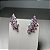 Brinco Ear Cuff Rosê Banhado a Ródio Branco - Imagem 2