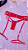 Calcinha com Liga Ajustável Vermelho| Tamanho: U - Imagem 2