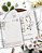 Agenda Personalizada Floral Rosa - Imagem 5