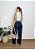 Calça Jeans Wide Leg Black Blue - Imagem 4