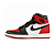 Nike Air Jordan 1 High OG "Bred Toe" - Imagem 1