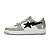A Bathing Ape Bape Sta "Grey Black" - Imagem 1
