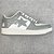 A Bathing Ape Bape Sta Patent Leather "White Grey" - Imagem 3