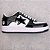 A Bathing Ape Bape Sta Patent Leather "Black White" - Imagem 3