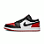 Nike Air Jordan 1 Low "Bred Toe 2.0" - Imagem 1
