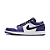 Nike Air Jordan 1 Low "Court Purple White" - Imagem 1