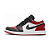 Nike Air Jordan 1 Low "Bred Toe" - Imagem 1