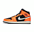 Nike Air Jordan 1 Mid "Black Cone" - Imagem 1