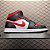 Nike Air Jordan 1 Mid "White Black Red" - Imagem 3