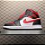 Nike Air Jordan 1 Mid "White Black Red" - Imagem 2
