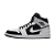 Nike Air Jordan 1 Mid "White Black" - Imagem 1