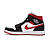 Nike Air Jordan 1 Mid "Gym Red Black White" - Imagem 1