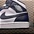 Nike Air Jordan 1 Mid "White Metallic Gold Obsidian" - Imagem 5