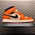 Nike Air Jordan 1 Mid "Team Orange Black" - Imagem 3
