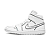 Nike Air Jordan 1 Mid "Iridescent Reflective White" - Imagem 1
