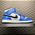 Nike Air Jordan 1 Mid "Signal Blue" - Imagem 3