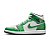 Nike Air Jordan 1 Mid "Lucky Green" - Imagem 1