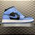 Nike Air Jordan 1 Mid "University Blue Black" - Imagem 3