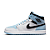 Nike Air Jordan 1 Mid "Ice Blue (2023)" - Imagem 1