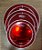 Kit de Peles Williams Target Red Vermelha Fusion (10'',12'',14'') - Imagem 1