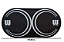 Pad de Bumbo Duplo Williams WDPD-BK Kick Patch Dot Preto - Imagem 1
