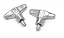 Borboleta Para Estante de Pratos Torelli Macho 6mm - TA 007 Kit com 2und - Imagem 1