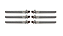 Kit de Parafuso Pearl T-062L/6 Kit com 6 Unidades para Afinação 57mm - Imagem 1