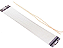 Esteira de Caixa Pearl S-030N 14" com 24 Fios - Aço Carbono Cromada - Imagem 3