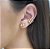 Ear Cuff Bolinhas com Banho em Ouro - Imagem 3