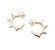 Argola Spike com Banho em Ouro - Imagem 1
