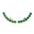 Brinco Ear Cuff Zircônias Esmeralda - Imagem 3