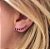Brinco Ear Cuff Zircônias Pink - Imagem 3