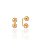 Brinco Ear Jacket Bola Lisa - Imagem 1