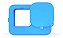 Capinha De Silicone Para Gopro Hero 9 Azul Case De Proteção - Imagem 1