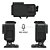 Case Armação Moldura Frame P/ Gopro Hero 5 6 7 Black - Imagem 5