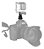 Adaptador Sapata E Tripé Para Câmeras Dslr E Gopro Suporte - Imagem 4